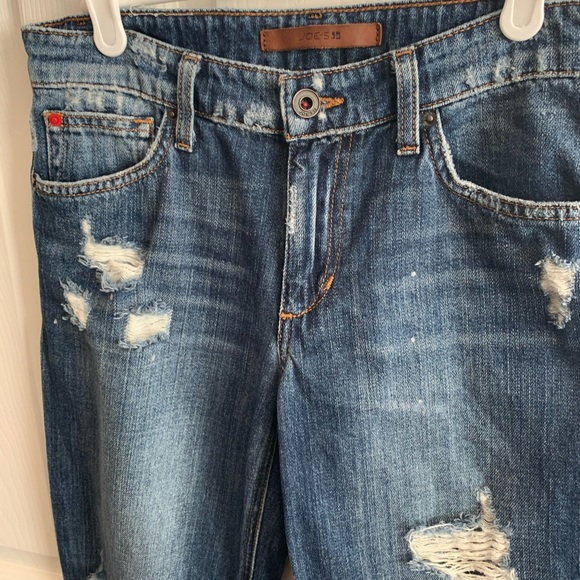 JOE’S Denim Billie Crop Destroyed Boyfriend Slim - Picture 2 of 13